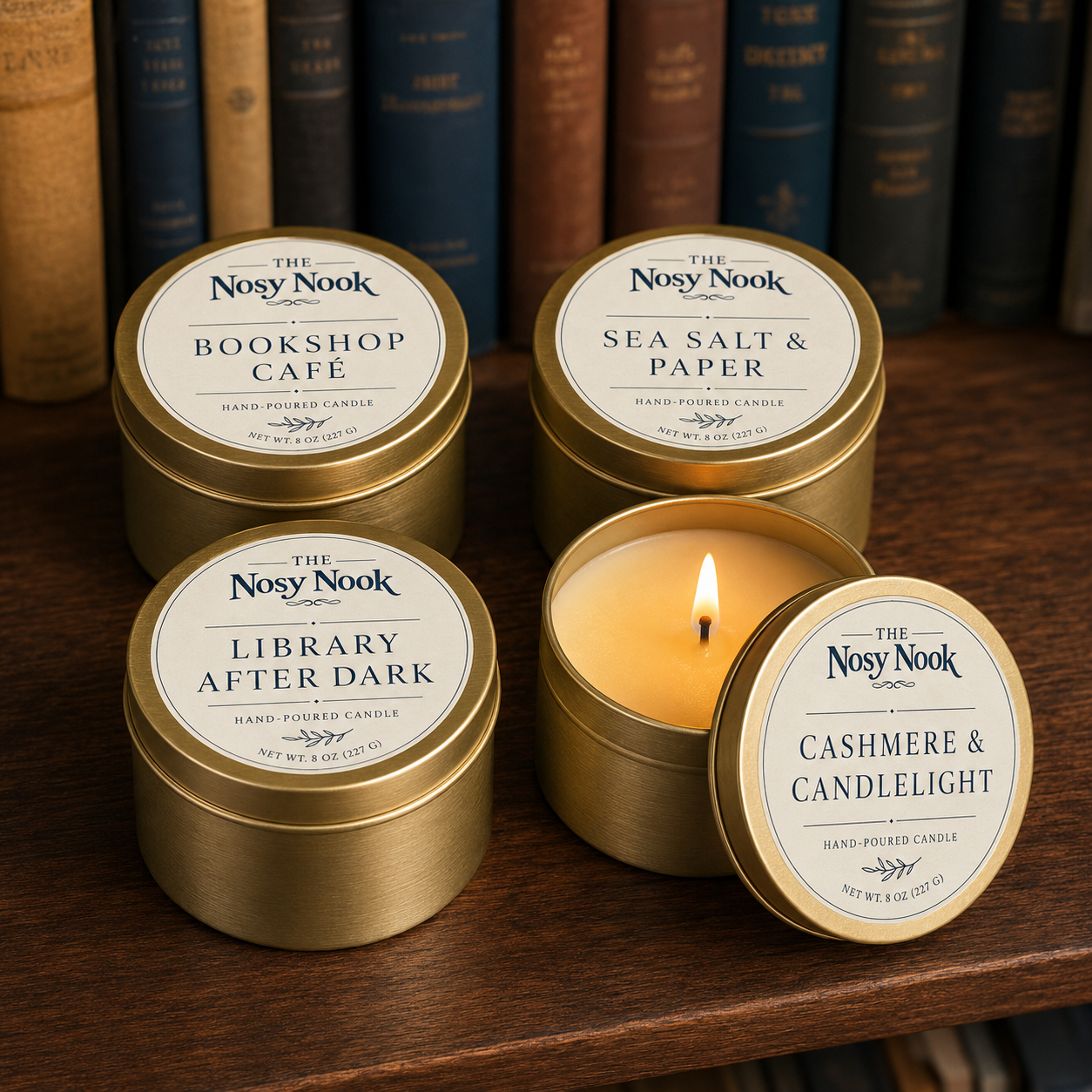 Handmade Coordinating Candle