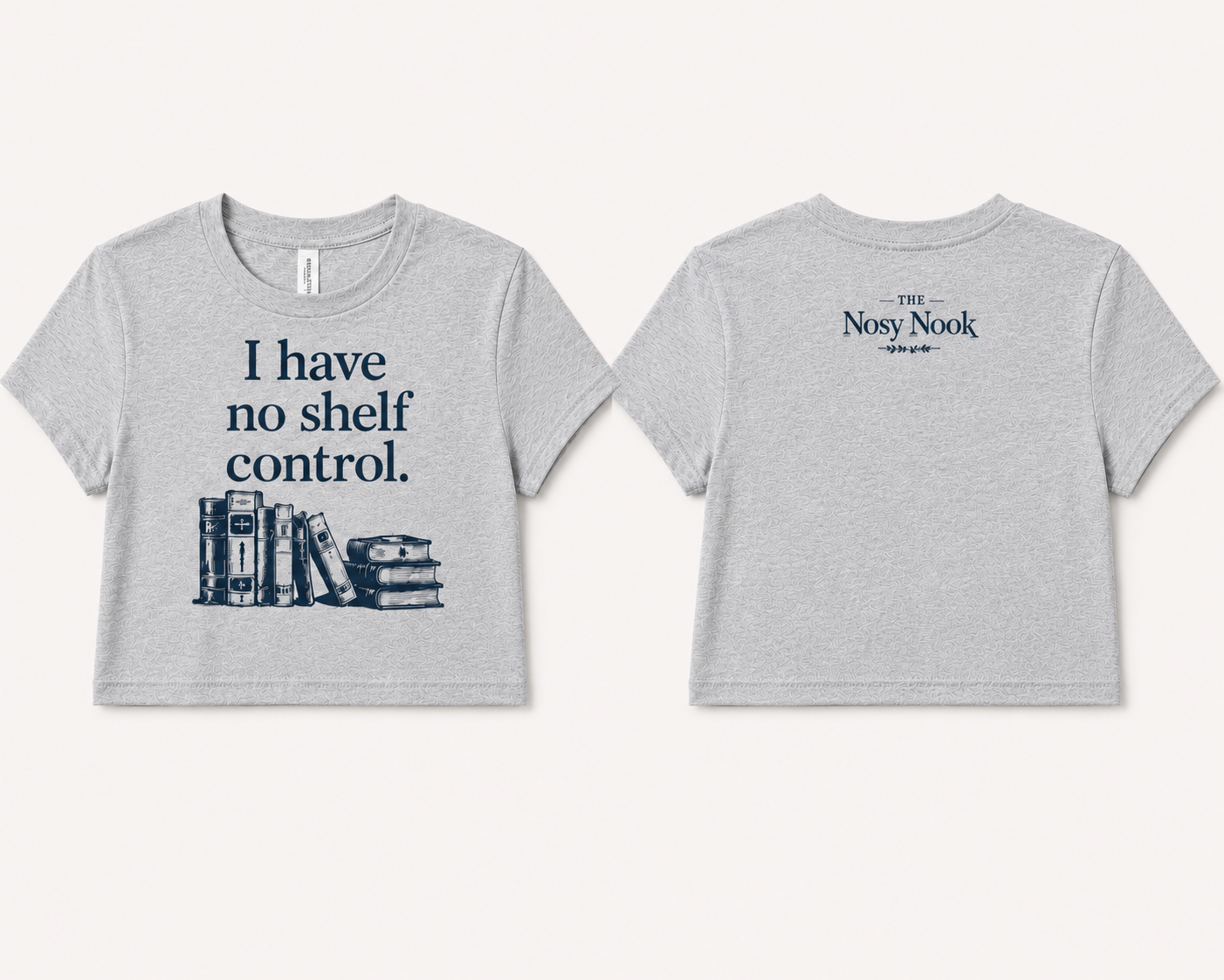 No Shelf Control Crop T-shirt